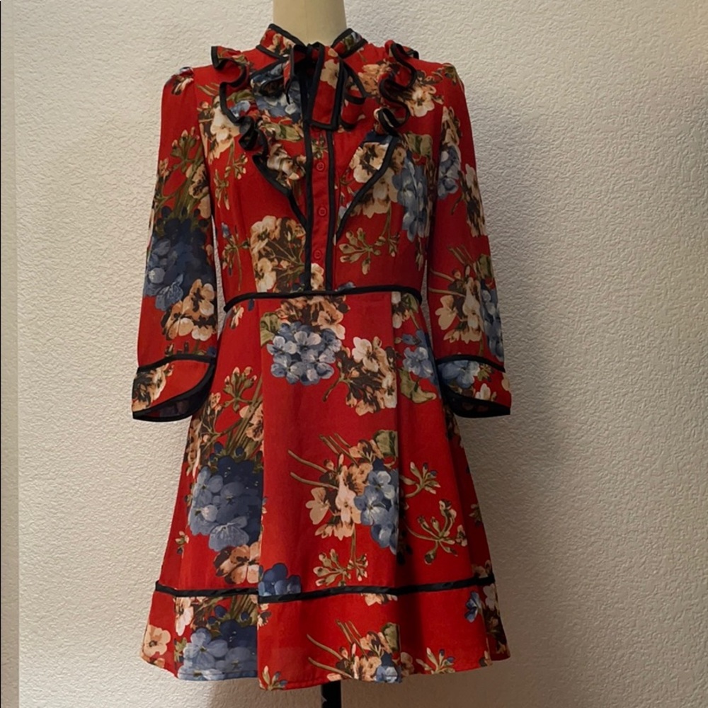 RE:NAMED Ruffle Dress - Picture 4 of 9